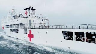 PLA Navy hospital ship completes medical mission in South China Sea