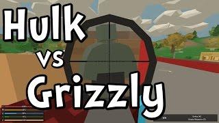 UNTURNED 3.0 Hulk Zombie vs Grizzly Sniper Rifle!