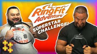 Bron Breakker & Bronson Reed BREAK records?! | Ring Fit Superstar Challenge