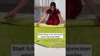 easiest pallu pleats/Saree drapping//tips//tricks.