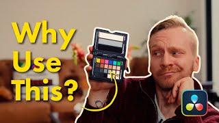 Why You Should Use a Color Chart and Gray Card on ALL Your Videos | DaVinci Resolve 19 Tutorial 2024