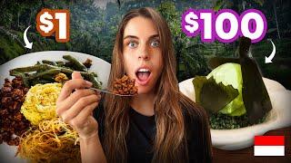 $1 vs $100 Bali Meal