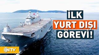 Türk Donanmasının En Büyük Gemisi TCG Anadolu'ya NATO Görevi! | NTV