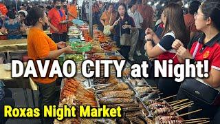 STREET FOOD TOUR in Davao City, Philippines | Exploring the Streets at Night + Food Tour