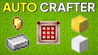 Minecraft Automatic Crafter for IRON and GOLD Farms 1.21