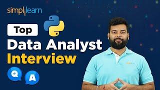 Python Interview Questions And Answers For Data Analyst | Data Analyst Interview Q&A | Simplilearn