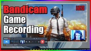 How to record your gameplay using Bandicam, Game Recording Mode