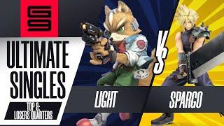 Light vs Sparg0 - Ultimate Singles Top 8 Losers Quarter-Final - Genesis 9 | Fox vs Cloud