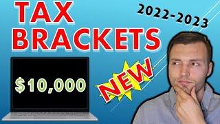 NEW 2023 TAX BRACKETS ANNOUNCED  (REFUND Amounts by Income Level)