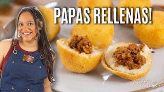 Papas Rellenas Cubanas | Cuban Style Potato Croquettes | Chef Zee Cooks