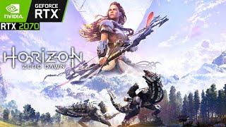 Horizon Zero Dawn - RTX 2070 + i7 9700K (1080p Benchmark FPS Test)