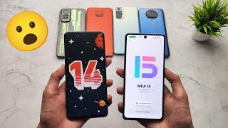 (MIUI 15) Android 14 Update List Here | Android 14 Beta Tester Apply Here