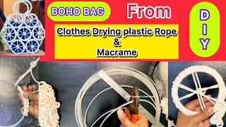 Macrame - Simple Diy Macrame Bag-Easy Step By Step Tutorial For Beginners   PART-2