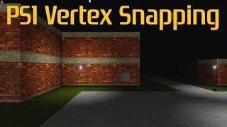 UE4 PS1 Screen Space Vertex Snapping