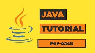 Java Ciclo For-each