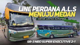 LINE PERDANA PO. ANTAR LINTAS SUMATERA MENUJU MEDAN‼️BUS RAJA PAKET AKHIRNYA UPGRADE BUS KEKINIAN