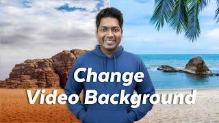 How to Remove Background in Video for Free | without green screen