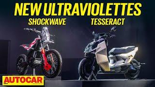 Ultraviolette Tesseract and Shockwave - Worth the wait? | Walkaround | Autocar India