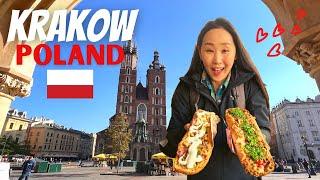 Krakow Poland, Eating Delicious food and Exploring Krakow