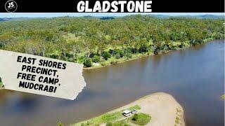 Travelling Australia: Gladstone’s East Shore Precinct, FREE Riverside Camping, Our First Mud Crab!