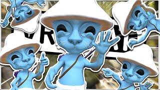 SMURF CAT RAID IN VRCHAT (Shailushai Meme) | VRChat (Funny Moments)