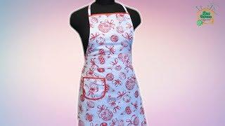 How to sew an apron for the kitchen with your own hands / Pattern apron