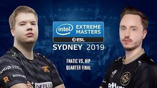 BEST CS:GO SERIES OF 2019?! - NiP vs. Fnatic IEM Sydney 2019 Quarterfinals