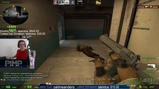 When Pimp's Trick For Reddit Works (CSGO STREAM HIGHLIGHT)