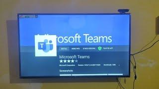  Microsoft Teams in Mi TV / smart TV | Work From Home | Teams | 