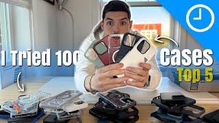 I Tested 100 iPhone Cases, These Are My Top 5!