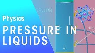 Pressure in liquids | Matter | Physics | FuseSchool
