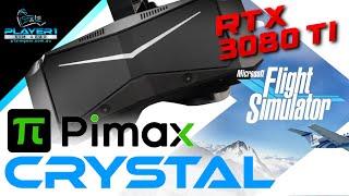 Pimax Crystal on Microsoft Flight Simulator - 50 FPS on an RTX 3080 Ti. Our OpenXR + MSFS Settings