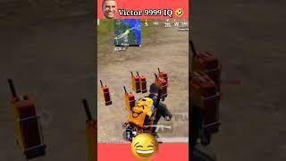 Victor 999+ IQ In BGMI Funny  #shorts #viral #bgmi #bihariplays