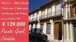 380m2 build 5 Bedroom Townhouse + outside spaces Property for sale in Spain inland Andalucia TH5214
