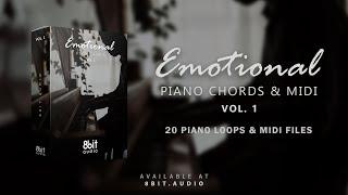 [NEW] Emotional Piano Chords with MIDI files | Emotional Chord Loops | 100% Royalty-Free