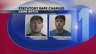 JCPD: Two men charged with statutory rape of 14-year-old girl
