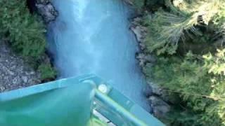 A primeira vez agente nunca esquece. (bungee jumping)