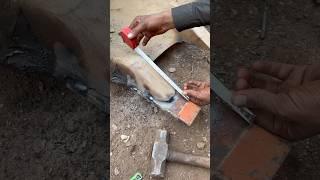 How to Repair cat loader bucket teeth with stick welding #youtubeshorts #weldingworks