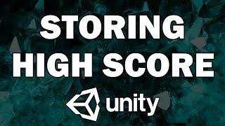 Storing High Scores in Unity 2019