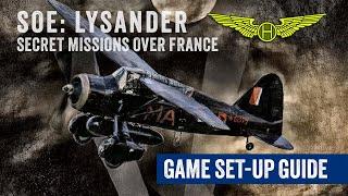 SOE: Lysander - Game Set-Up Guide