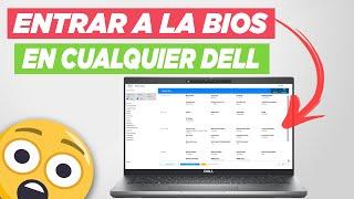 Como ENTRAR A LA BIOS En DELL, Cualquier Computadora 2024