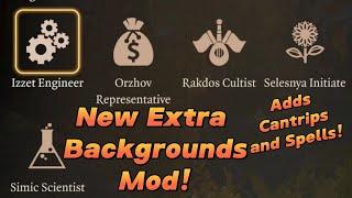 This Mod Adds Backgrounds with Spells! Extra Backgrounds - Baldurs Gate 3 Mod Showcase