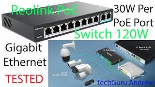 Reolink RLA-PS1 PoE Switch 120W