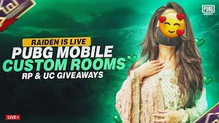 UC Giveaway and RoyalPass Giveaway in Advance Custom Rooms PUBG Mobile Live Tonight