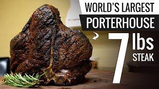 WORLD's LARGEST Bistecca Fiorentina Sous Vide - Porterhouse Steak T-Bone