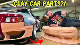 Using Clay to Make Car Parts! Custom Bumper Design - 928 Ep. 28