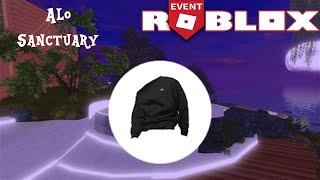 [Roblox] How to get Renown Crewneck Pullover - Black at Alo Sanctuary [Updated]