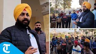 Minister Harjot Bains inspects safai karamcharis' work in Anandpur Sahib