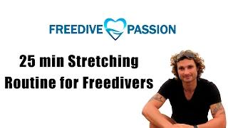 25 min stretching routine for Freedivers by Harry Chamas