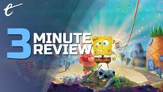 SpongeBob SquarePants: Battle for Bikini Bottom - Rehydrated | Review in 3 Minutes